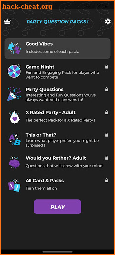 Party Questions! Clean & Dirty screenshot