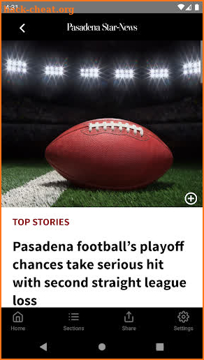 Pasadena Star-News screenshot
