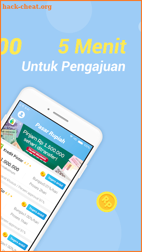 Pasar Rupiah-KTA kredit pinjaman uang tunai online screenshot