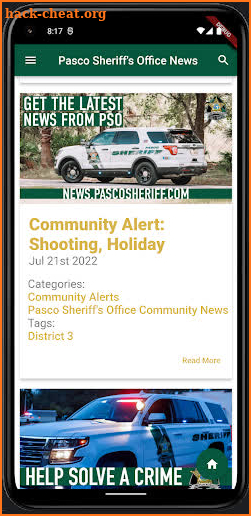 Pasco Sheriff's Office News screenshot