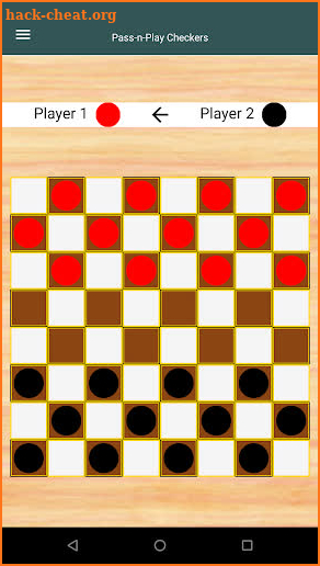 Pass and Play Checkers Free screenshot