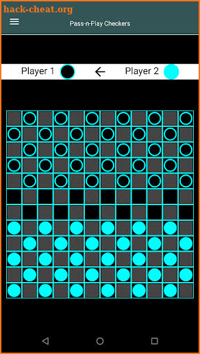 Pass and Play Checkers Free screenshot