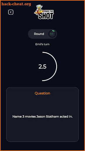Pass The Shot: The Drink game! screenshot
