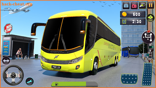 Passenger Coach Bus Driving screenshot