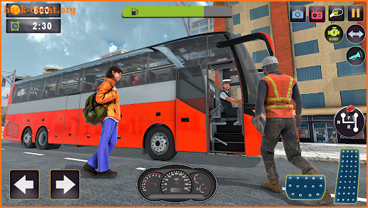 Passenger Coach Bus Driving screenshot
