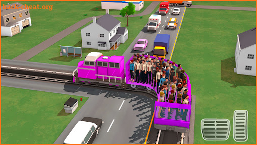 Passenger Express Train Game screenshot
