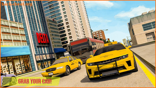 Passenger Taxi Car City Rush Driving screenshot