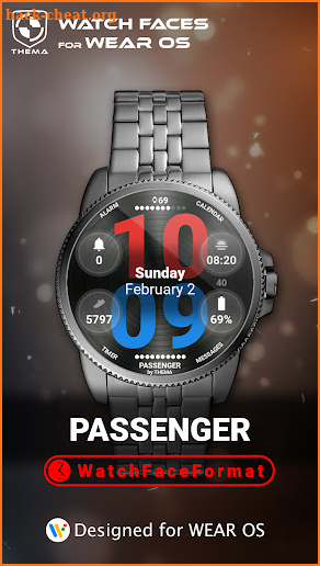 Passenger Watch Face screenshot