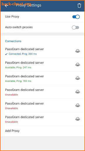 PassGram بدون فیلتر با پروکسی screenshot