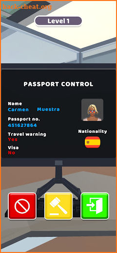 Passport Control 3D screenshot