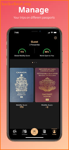 Passport Index screenshot