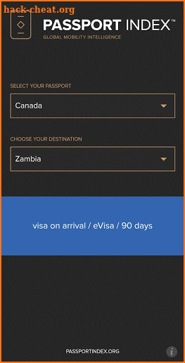 Passport Index: Visa Checker screenshot
