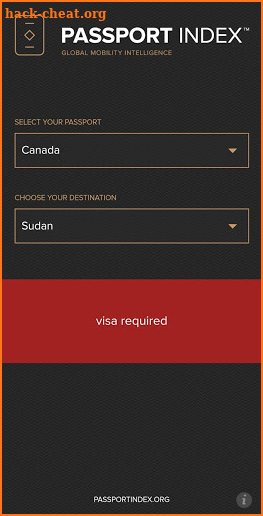 Passport Index: Visa Checker screenshot