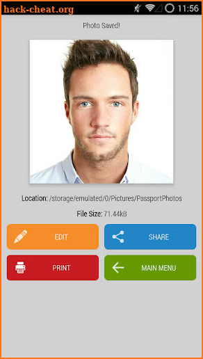 Passport Photo ID Studio screenshot