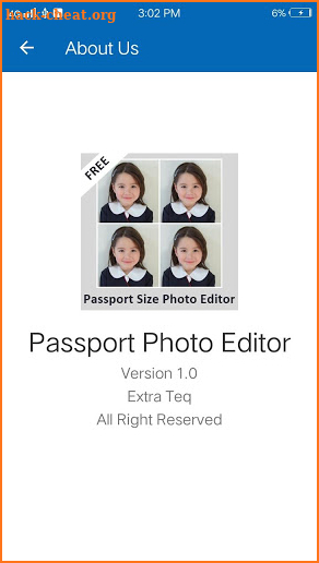 Passport Size Photo Editor -Passport photo creator screenshot