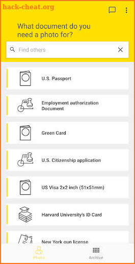 Passport Visa ID Photo: Resize & Remove Background screenshot
