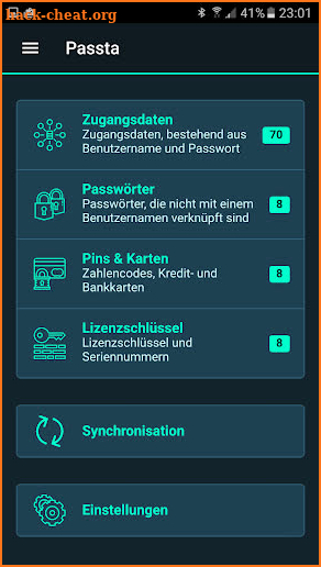 Passta - der Passwort Manager screenshot