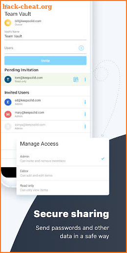 Passwarden - secure password manager & data keeper screenshot