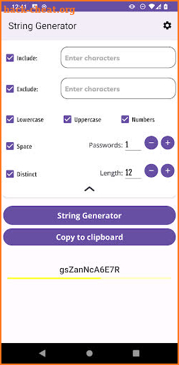 Password Generator screenshot