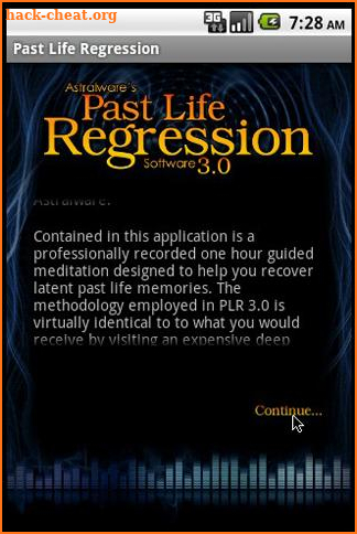 Past Life Regression Hypnosis screenshot