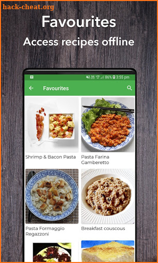 Pasta Recipes screenshot