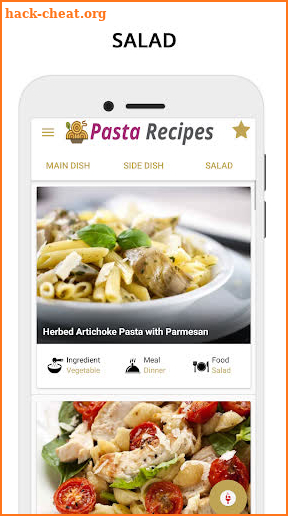 Pasta Recipes - Easy Pasta Salad Recipes App screenshot