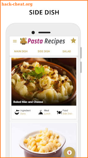 Pasta Recipes - Easy Pasta Salad Recipes App screenshot