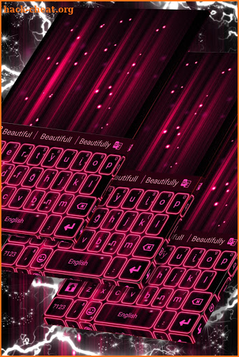 Pastel Pink Keyboard screenshot