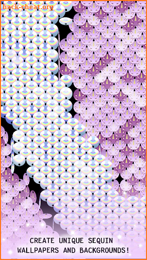 Pastel Sequin Flip Wallpaper screenshot