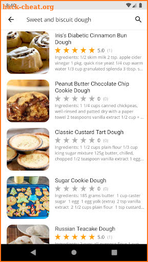 Pastry Recipes screenshot