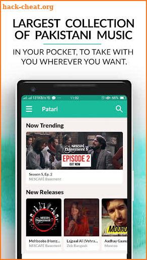 Patari: listen and download Pakistani music FREE screenshot