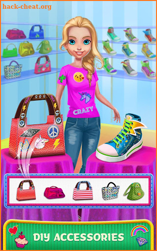 Patch It Girl! - Design DIY Patches & Clothes screenshot