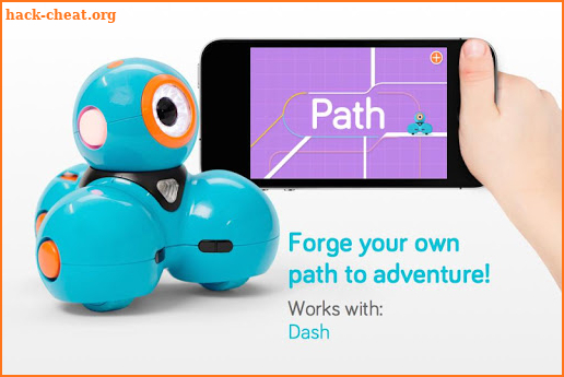 Path for Dash robot screenshot