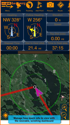 PathAway GPS Outdoor Navigator screenshot