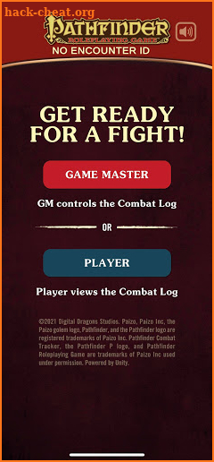Pathfinder Combat Tracker screenshot