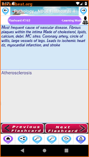 Pathology  Study Notes &  Flashcards for NBCE screenshot