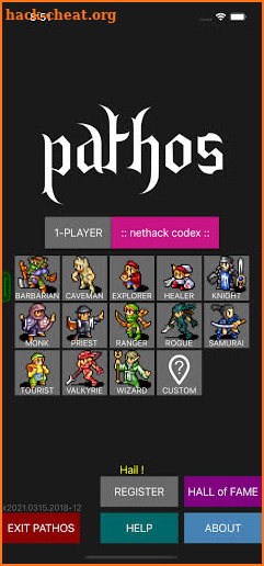 Pathos: Nethack Codex screenshot