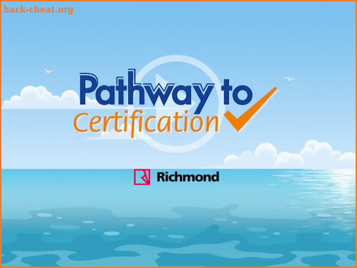 Pathway to Certification screenshot
