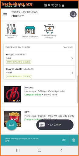 Patio Service - Delivery de Comida a domicilio screenshot