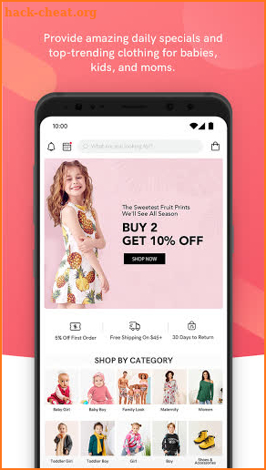 PatPat: Kids, Baby Clothing – Daily Deals for Moms screenshot