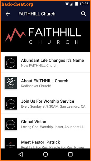 Patrick Weaver Ministries screenshot