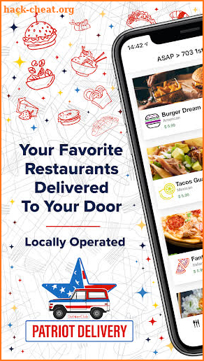 Patriot Food Delivery screenshot