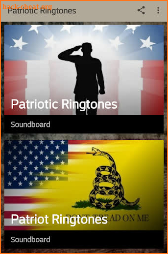 Patriotic American Ringtones screenshot