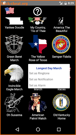 Patriotic Ringtones (American) screenshot