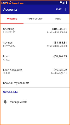Patriots Bank Retail Mobile screenshot