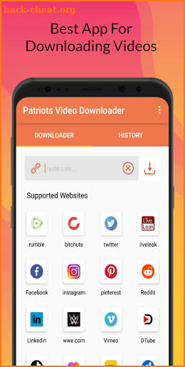 Patriots Video Downloader screenshot