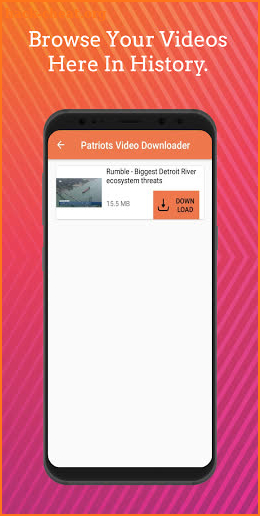 Patriots Video Downloader screenshot
