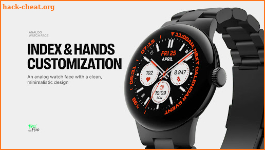 Patrol Analog Watch Face screenshot