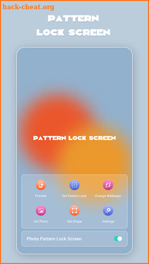 Pattern Lock Screen screenshot