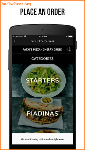 Patxi's Pizza screenshot